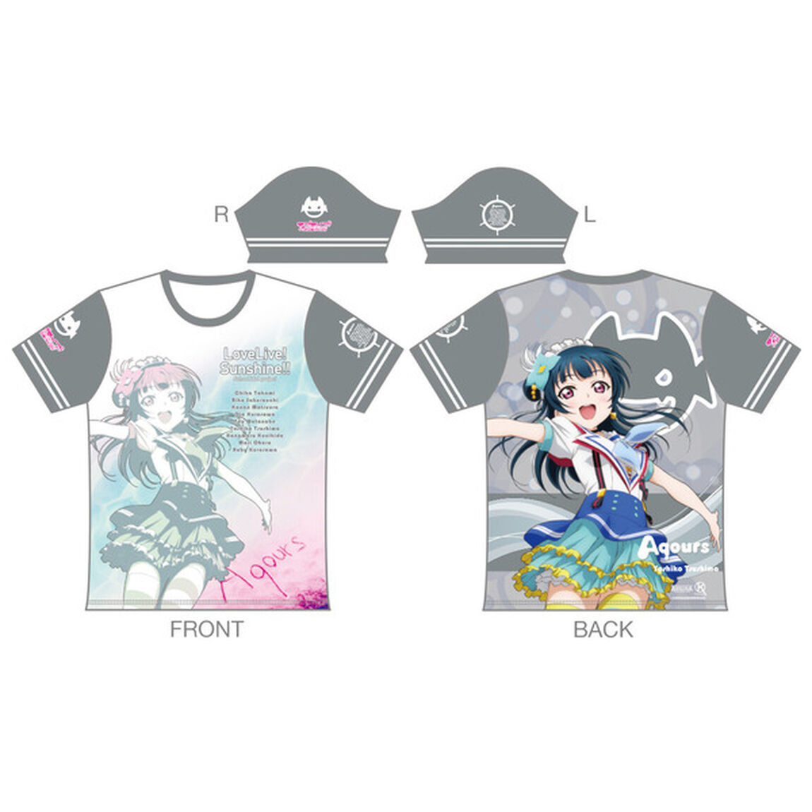 「ラブライブ！サンシャイン!!」ランニングTシャツ【津島善子Ver.】（XLサイズ）（その他）