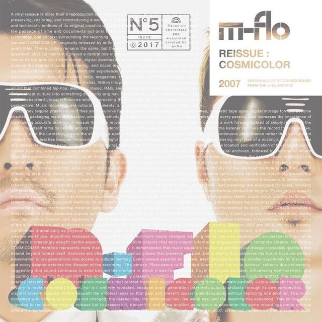 m-flo／COSMICOLOR（初回生産限定盤／2LP）（アナログ盤）（LP盤（アナログ盤））
