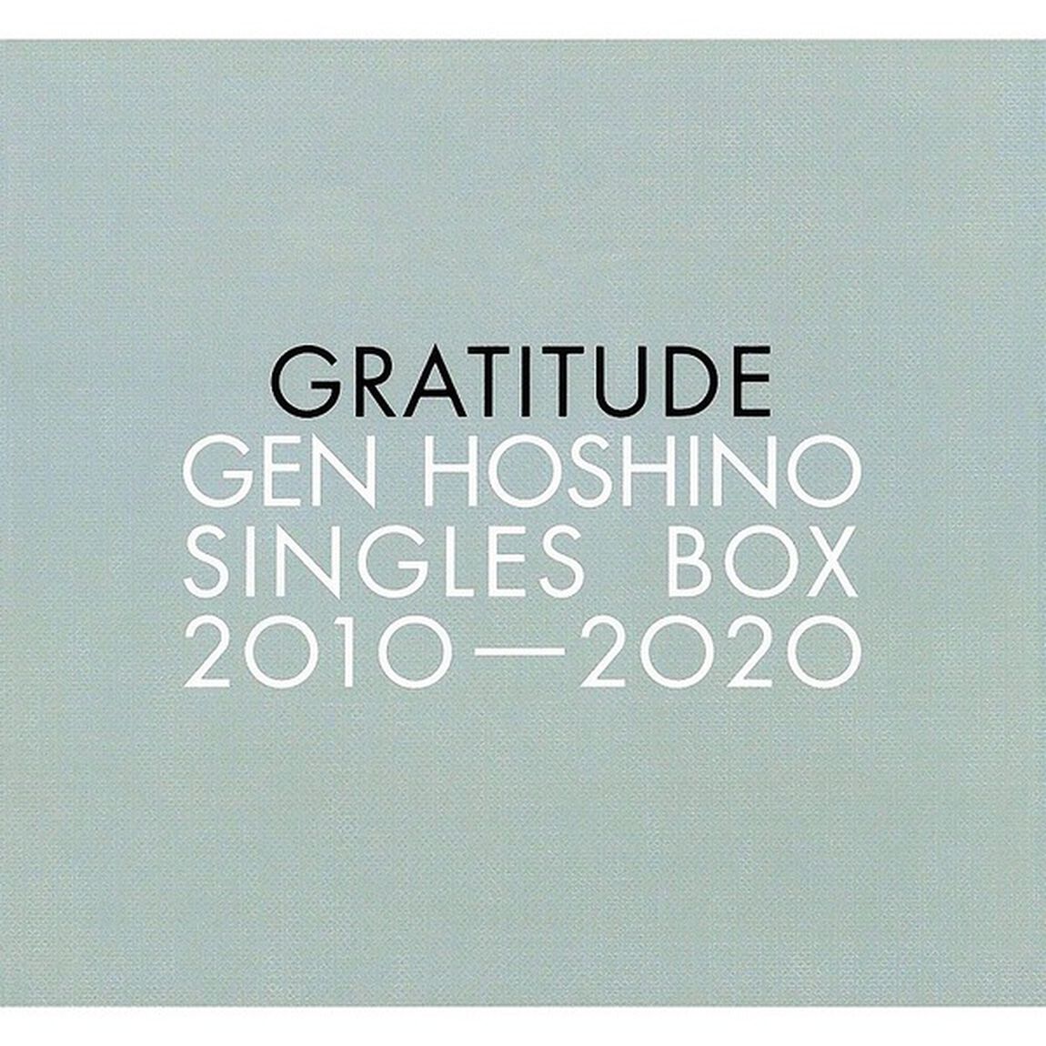 星野源／Gen Hoshino Singles Box &ldquo;GRATITUDE&rdquo;（11CD+10DVD+特典CD+特典DVD）（ＣＤ）
