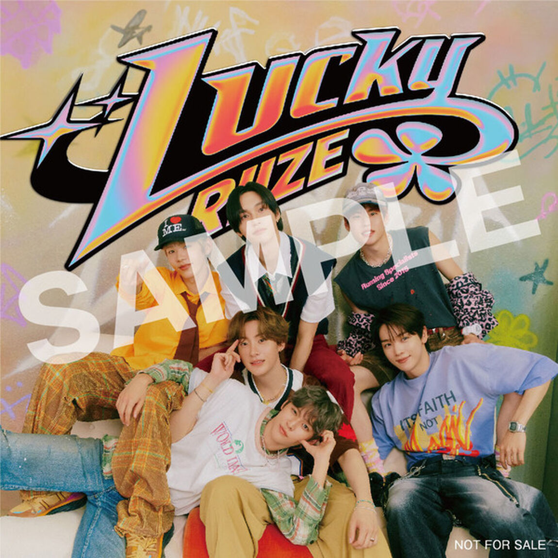 RIIZE／Lucky（通常盤／CD）（セブンネット限定特典：ジャケットステッカー(通常盤絵柄)）（CDシングル）
