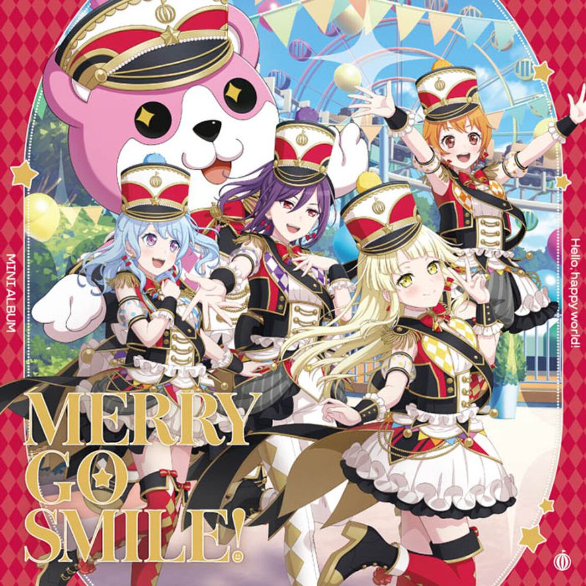 ハロー、ハッピーワールド！／MERRY GO SMILE！（通常盤／CD）（ＣＤ）