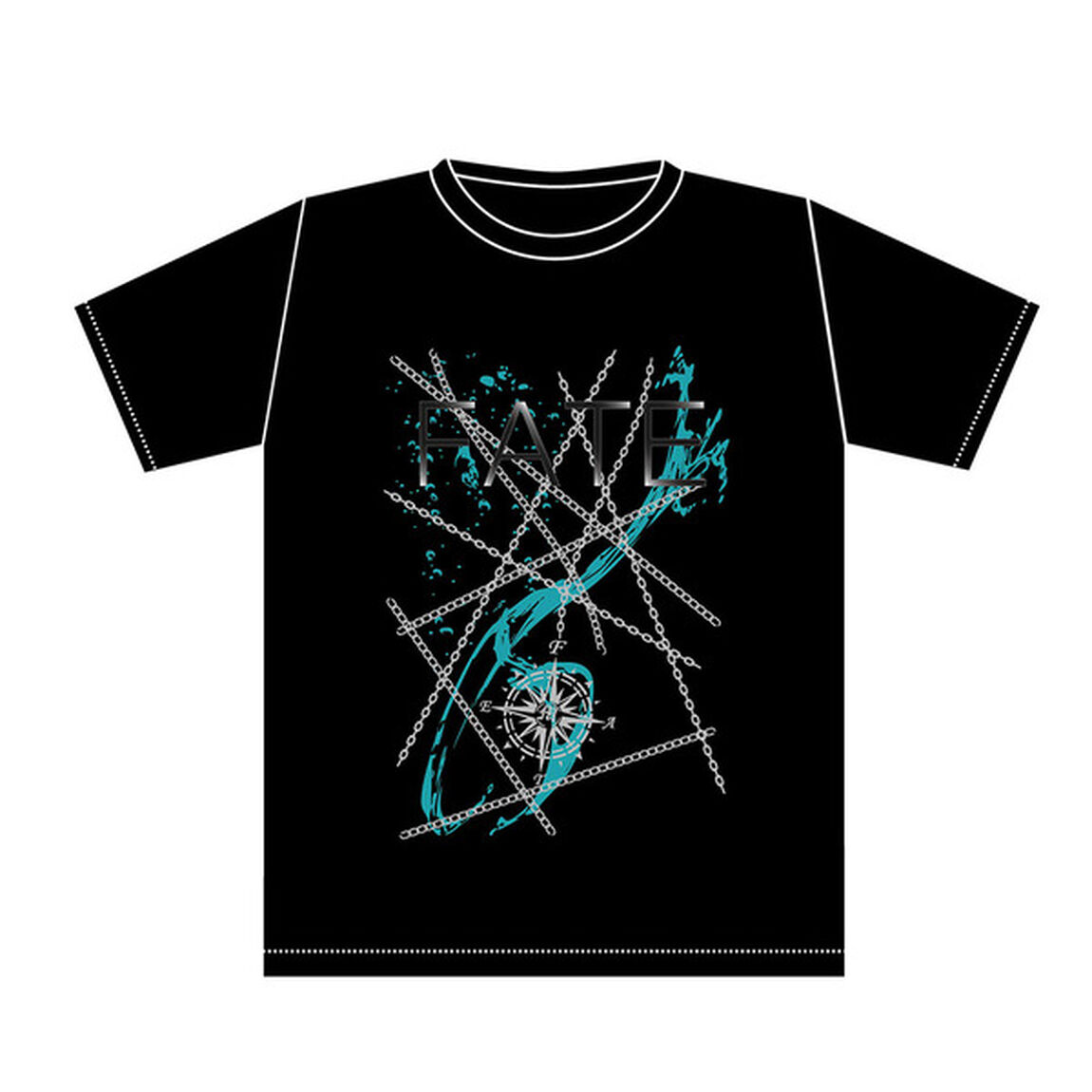 Mary's Blood『FATE』Tシャツ 黒&times;青 Mサイズ（その他）