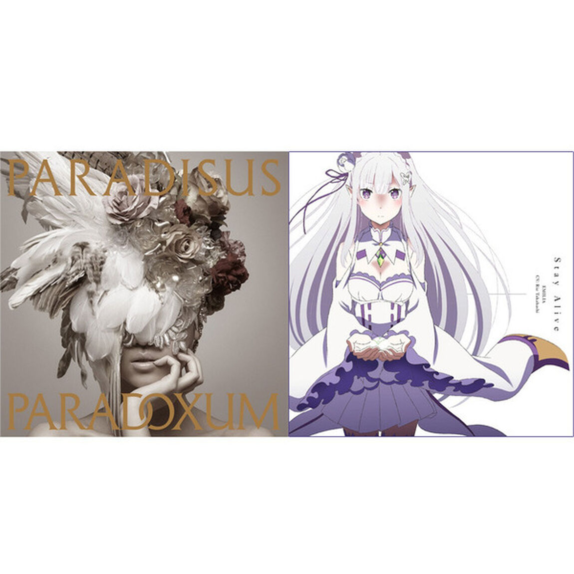 TVアニメ「Re：ゼロから始める異世界生活」OP／ED2枚セット「Paradisus-Paradoxum」・「Stay Alive」＜セブンネット限定特典：ポストカード2枚セット付き＞（ＣＤ）