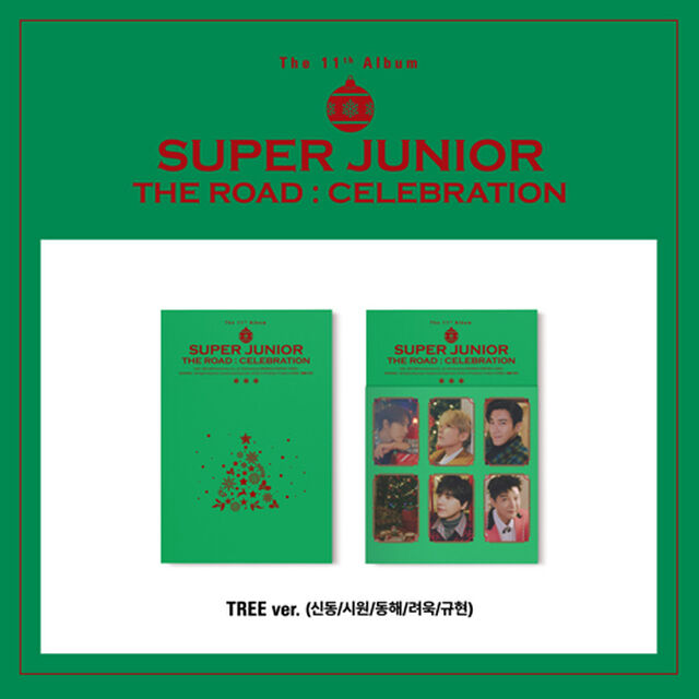 SUPER JUNIOR／11TH ALBUM : VOL.2_ROAD : CELEBRATION (TREE VER.)（輸入盤）（外付特典：ポスター）（ＣＤ）