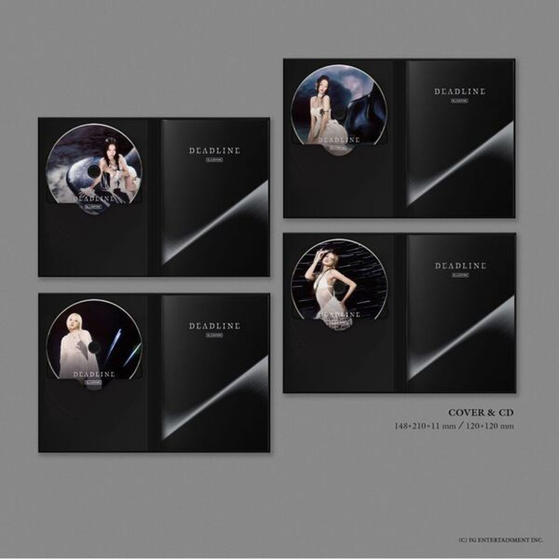 BLACKPINK／BLACKPINK 3rd MINI ALBUM [DEADLINE] (SILVER Ver._JISOO)（輸入盤）（ＣＤ）