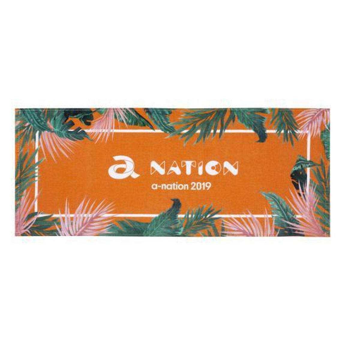 【a-nation2019】フェイスタオル(ORANGE)（その他）