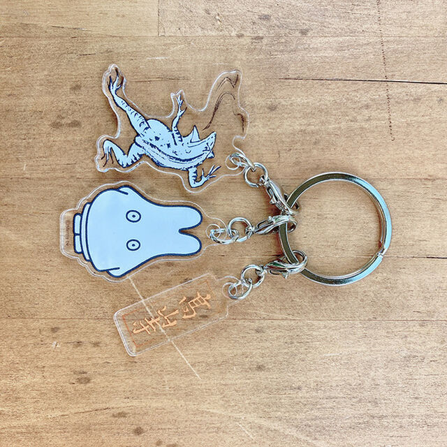 アクリルキーホルダー　おばけ　Miffy&times;鳥獣戯画（その他）