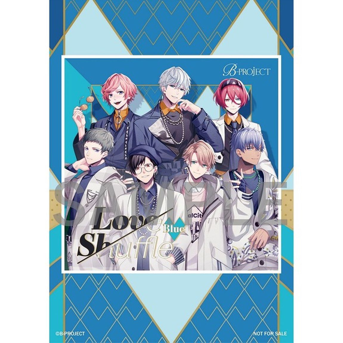 B-PROJECT／Love Shuffle Blue（限定盤）（セブンネット限定特典：2L判ブロマイド Love Shuffle Blue ver.付き）（CDシングル）
