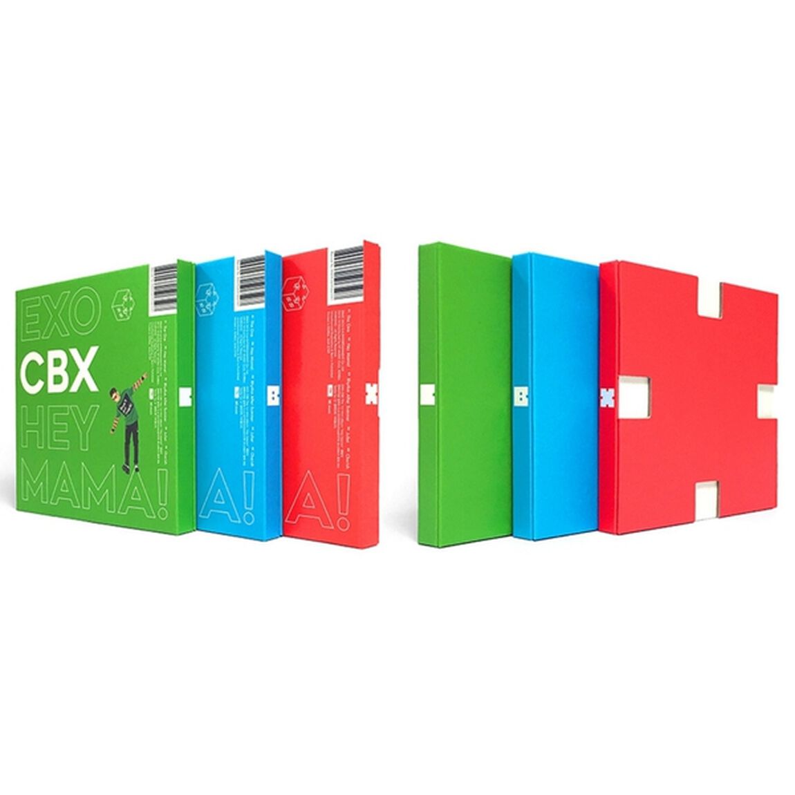 EXO-CBX／1ST MINI ALBUM: HEY MAMA!（ランダムジャケット）(輸入盤）（ＣＤ）