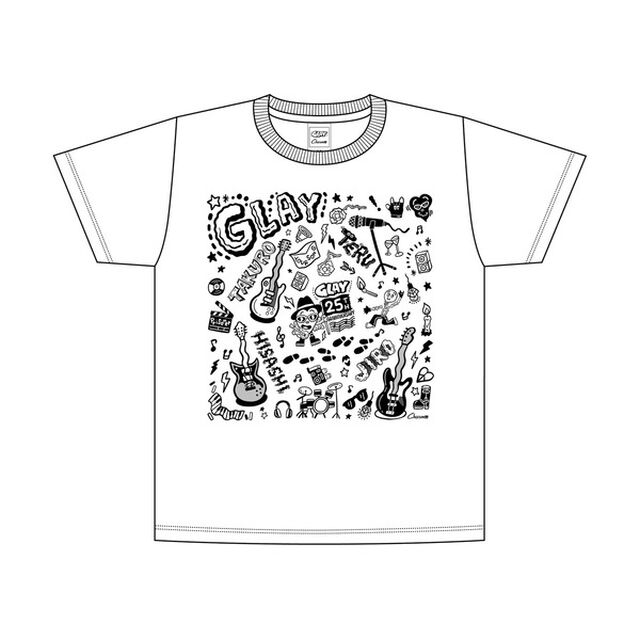 GLAY　Tシャツ（ホワイト）レディースS（その他）