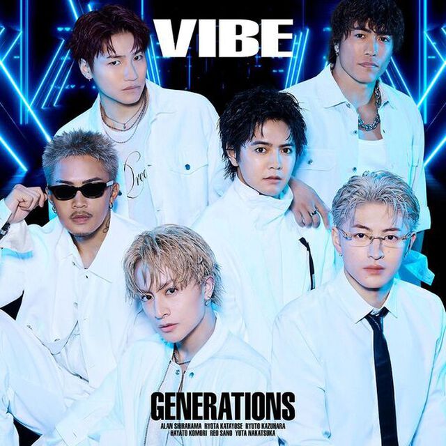 GENERATIONS from EXILE TRIBE／VIBE（CD）（セブンネット限定特典：選べるマーカーチャーム（片寄涼太 ver.））（ＣＤ）
