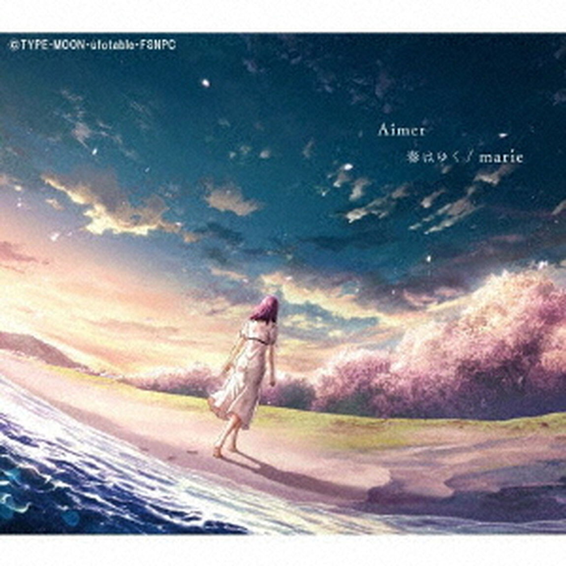 Aimer／春はゆく / marie（期間生産限定盤／CD+DVD）（外付特典：「春はゆく / marie」オリジナルB2告知ポスター）（CDシングル）