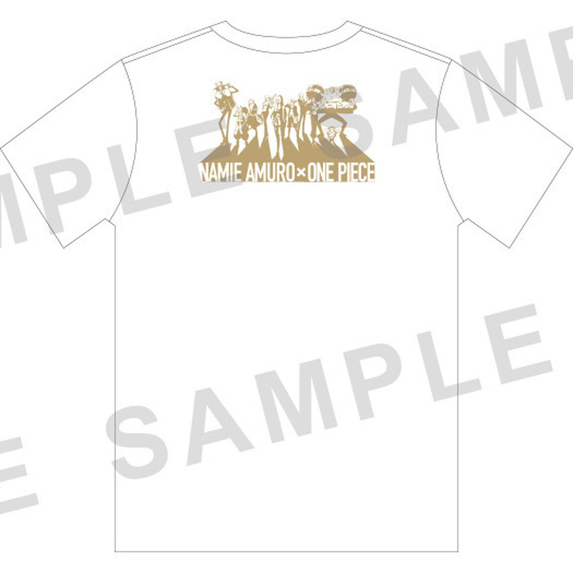 安室奈美恵／「NAMIE AMURO&times;ONE PIECE」 コラボツアーＴシャツ（WHITE）（M）（その他）