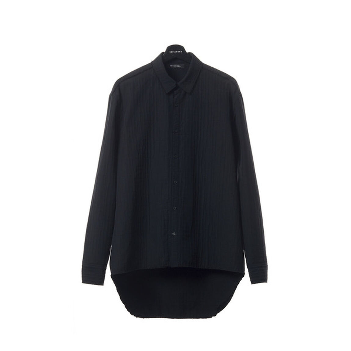 【SKULL HONG】SKULL HONG INITIALS ロングシャツ（ブラック）（その他）