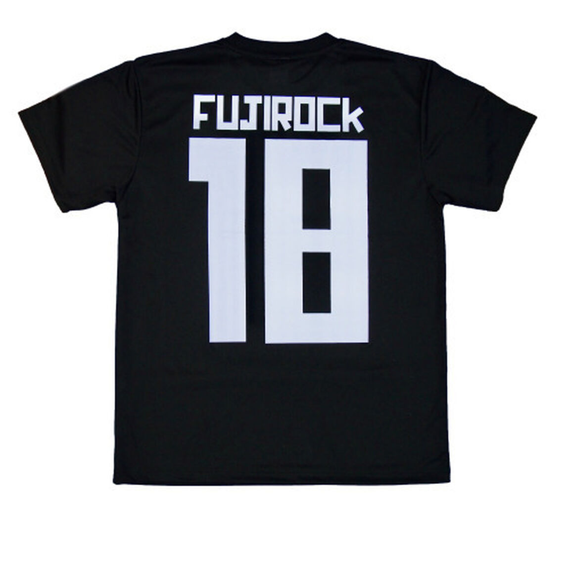 【FUJI ROCK&rsquo;18】フジロック'18&times;GAN-BAN　サッカーTシャツ　XSサイズ　BLACK（その他）
