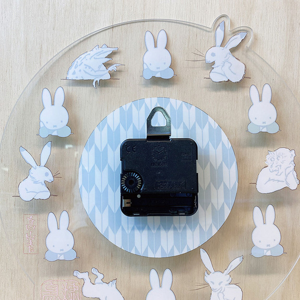 掛け時計　 Miffy&times;鳥獣戯画（その他）