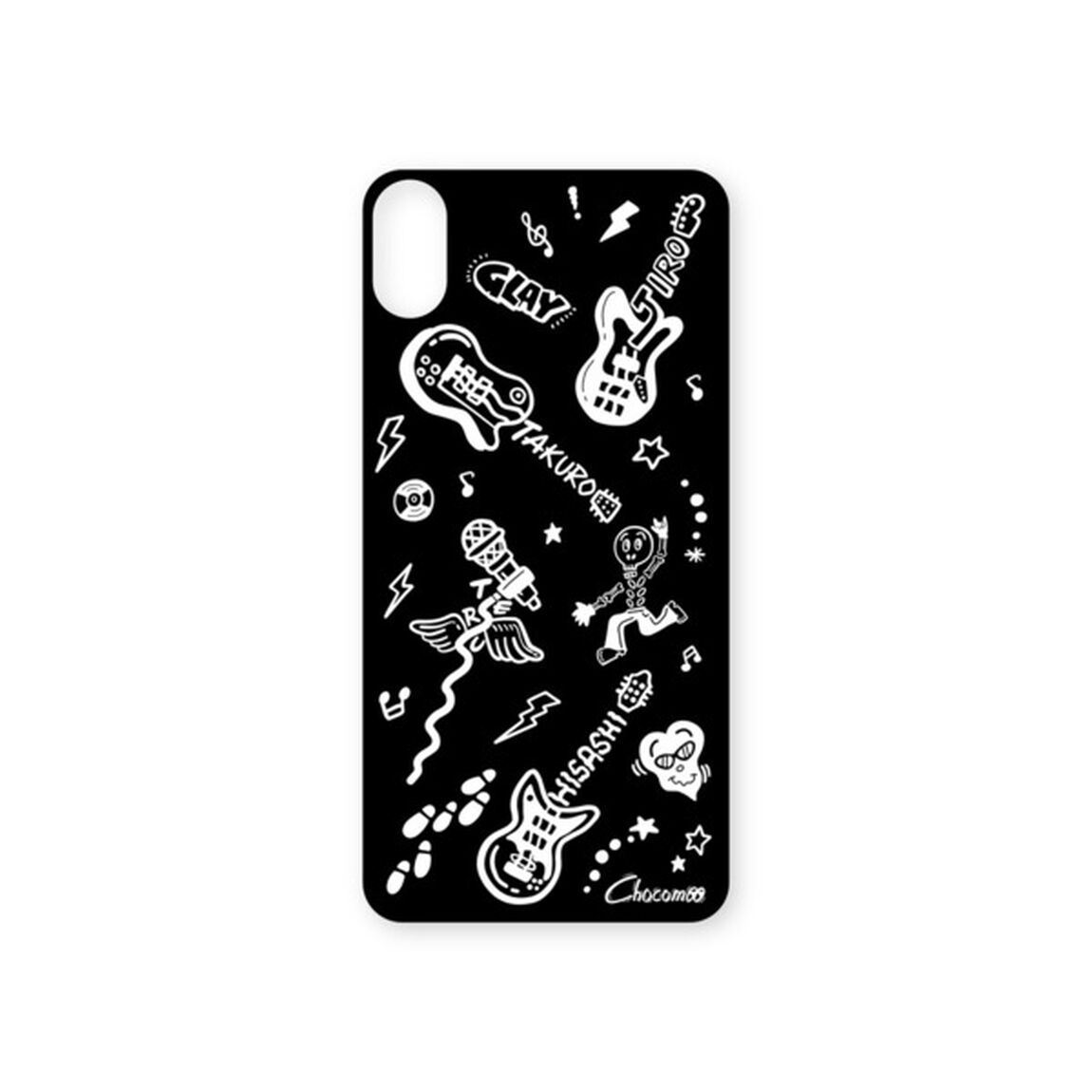 GLAY　iPhoneケース（iPhone XSMax）ブラック（その他）