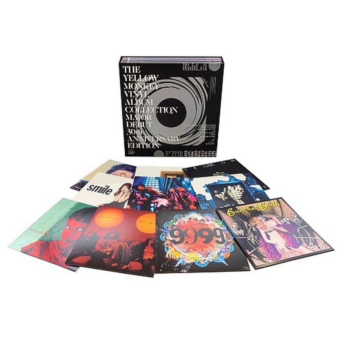THE YELLOW MONKEY VINYL ALBUM COLLECTION -MAJOR DEBUT 30th ANNIVERSARY EDITION（アナログ盤）（セブンネット限定特典：アクリルキーホルダーセット）（LP盤（アナログ盤））