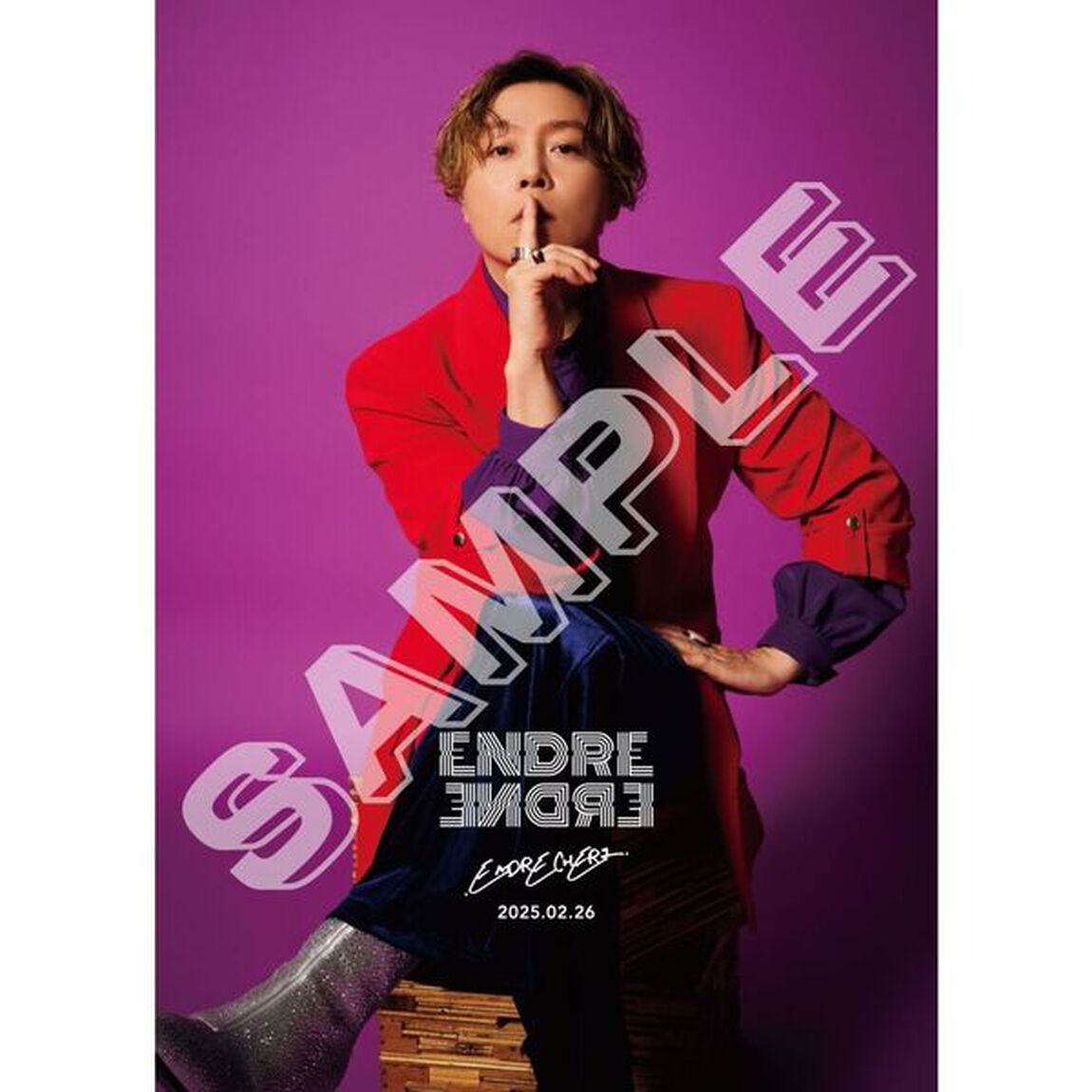 .ENDRECHERI.／END RE（初回生産限定盤A／CD＋グッズ）（外付特典：告知ポスター）（ＣＤ）