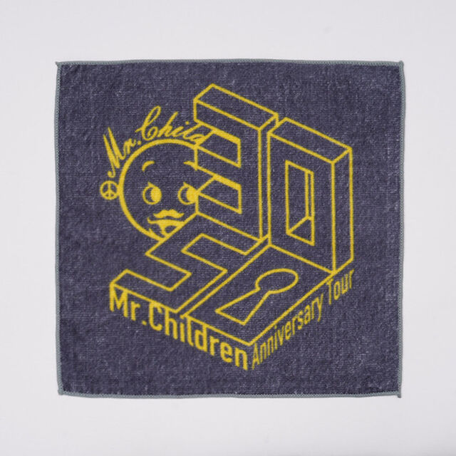 Mr.Children 30th Anniversary Tour／30th Anniversary Logo　ハンドタオル GRAY（その他）