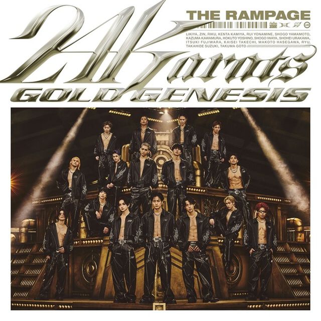 THE RAMPAGE from EXILE TRIBE／24karats GOLD GENESIS（MV盤／CD+DVD）（ＣＤ）