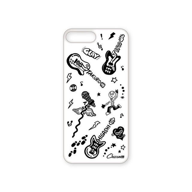 GLAY　iPhoneケース（iPhone8Plus/7Plus）ホワイト（その他）