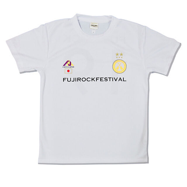 【FRF19】フジロック&rsquo;19 &times; GAN-BAN サッカーTシャツ　XSサイズ　WHITE（その他）