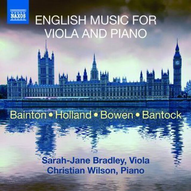イギリスのヴィオラとピアノの音楽集（ＣＤ）