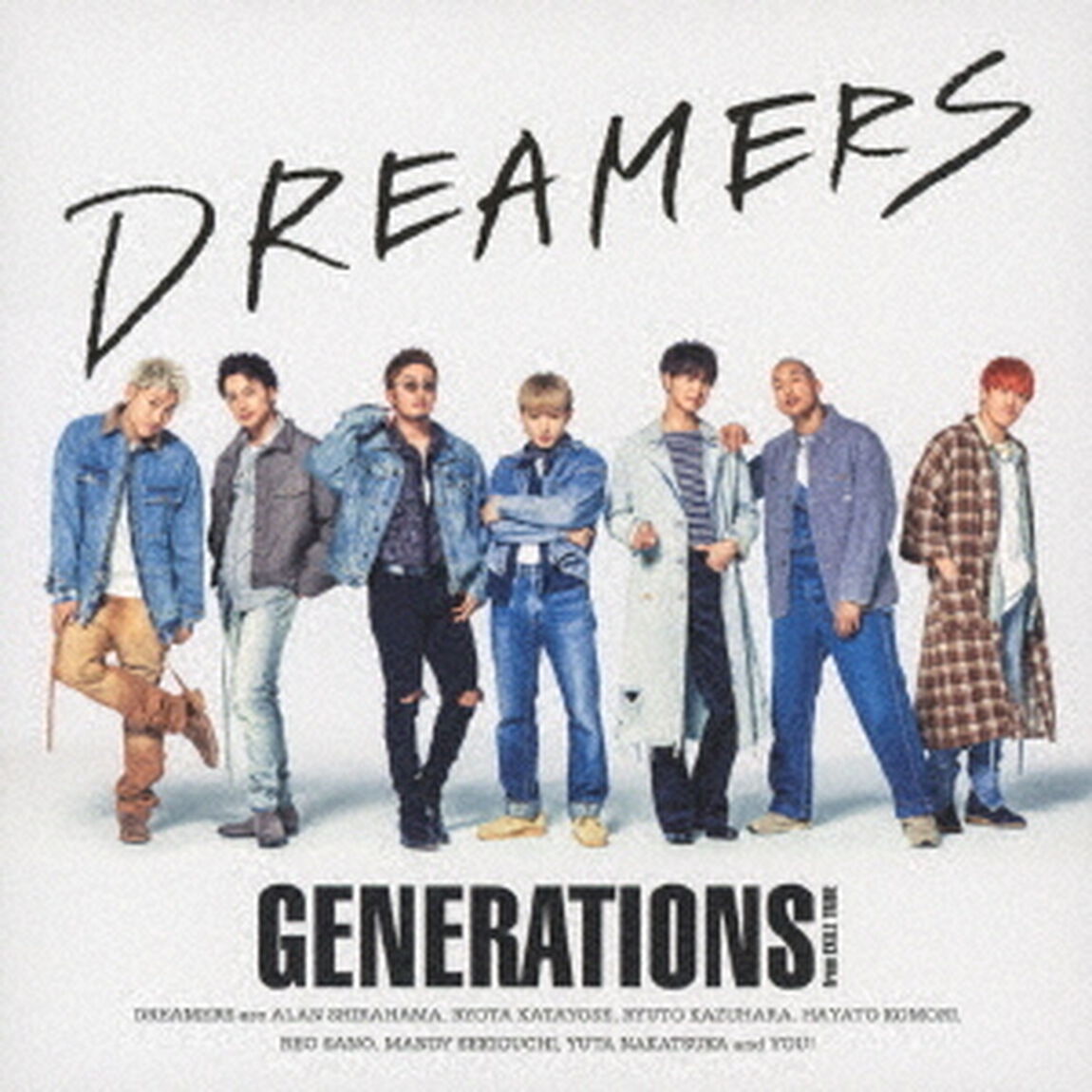 GENERATIONS　from　EXILE　TRIBE／DREAMERS（ＣＤ）