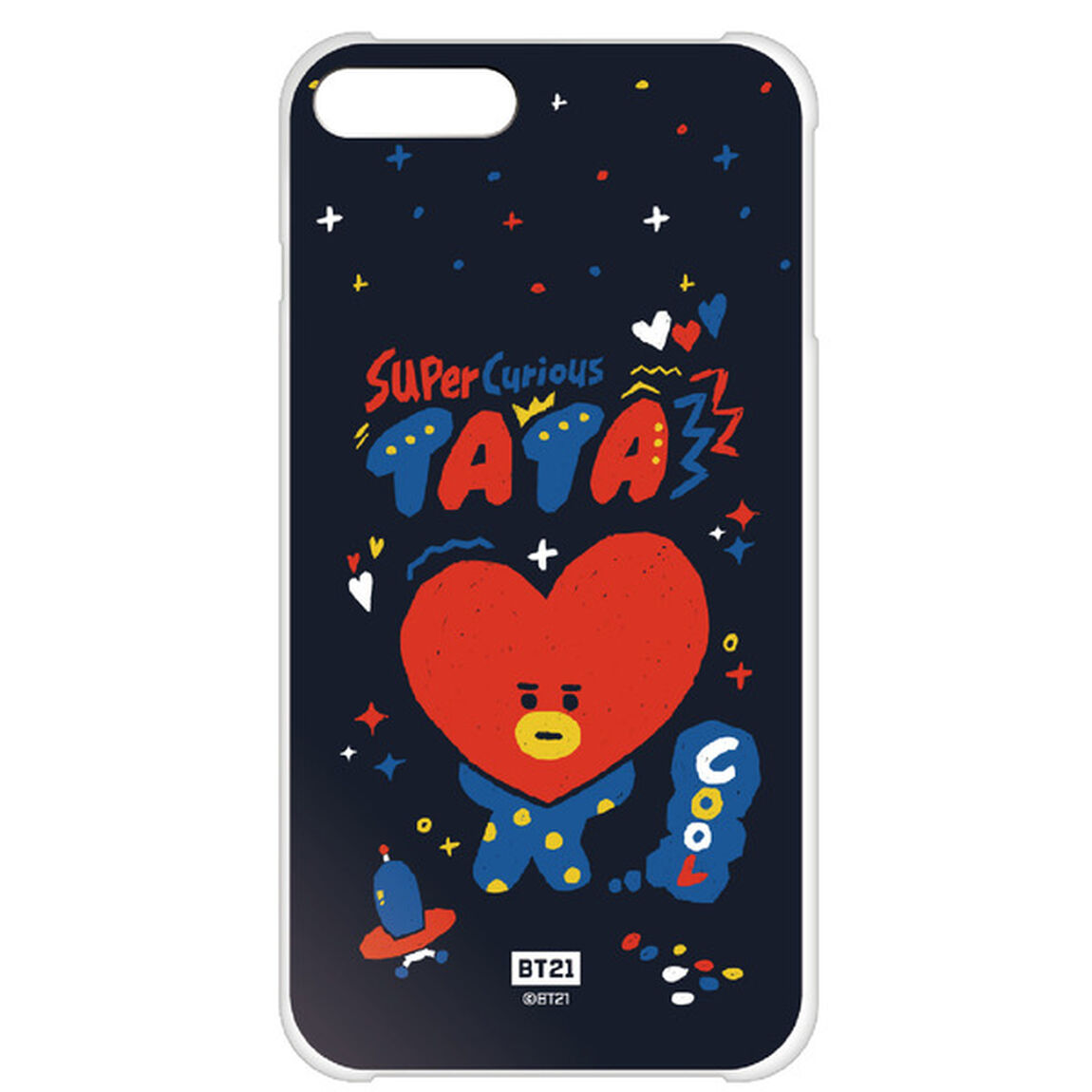 BT21 【TATA】 ハード iPhone8Plus/7Plus クリアケース（その他）