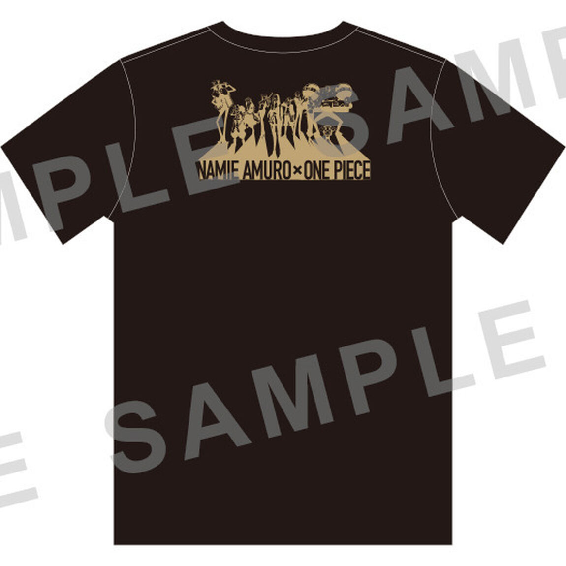 安室奈美恵／「NAMIE AMURO&times;ONE PIECE」 コラボツアーＴシャツ（BLACK）（L）（その他）