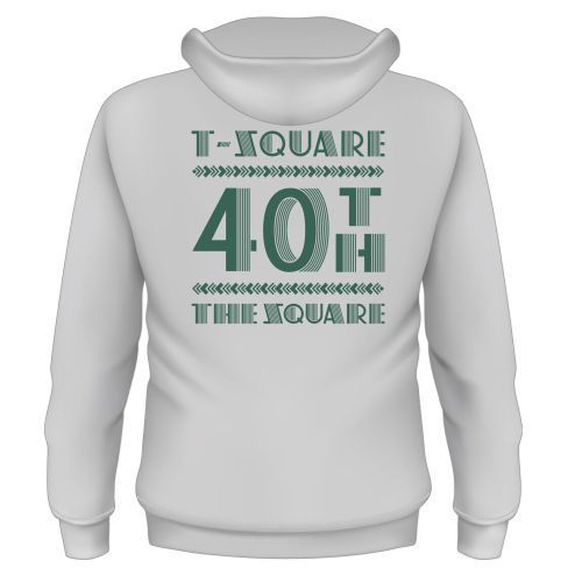 【T-SQUARE & THE SQUARE】40th アニバーサリー パーカー グレー Lサイズ（その他）