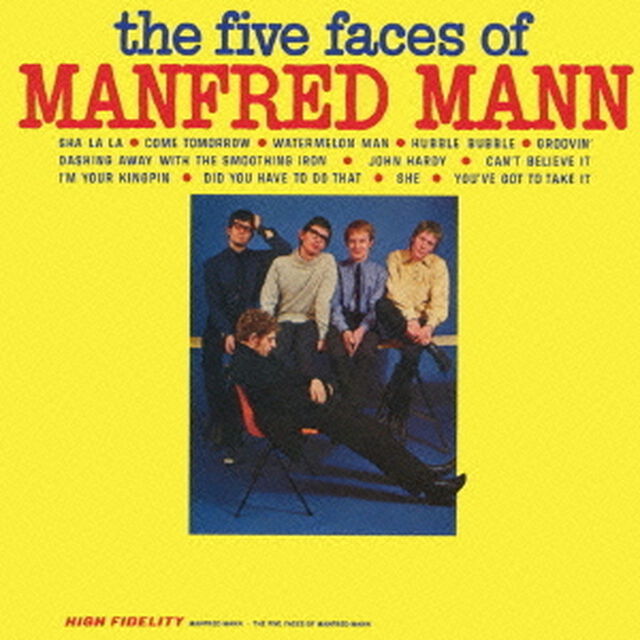ザ・ファイヴ・フェイシズ・オブ・マンフレッド・マン（USヴァージョン）　＋15（ＣＤ）