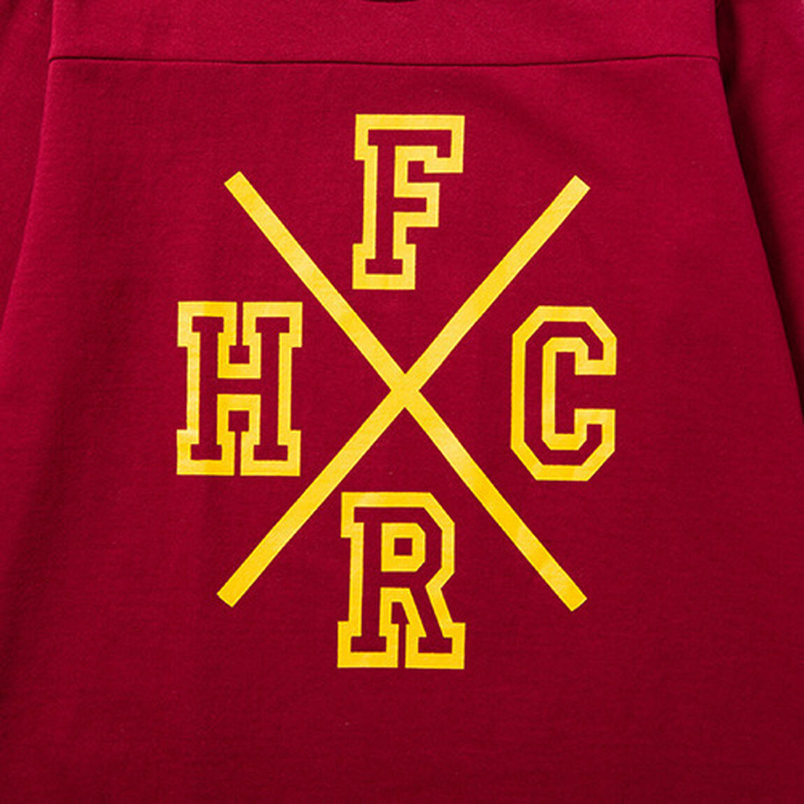 【FRF19】FRHCカレッジ フットボール 2019　XLサイズ　MAROON/YELLOW（その他）