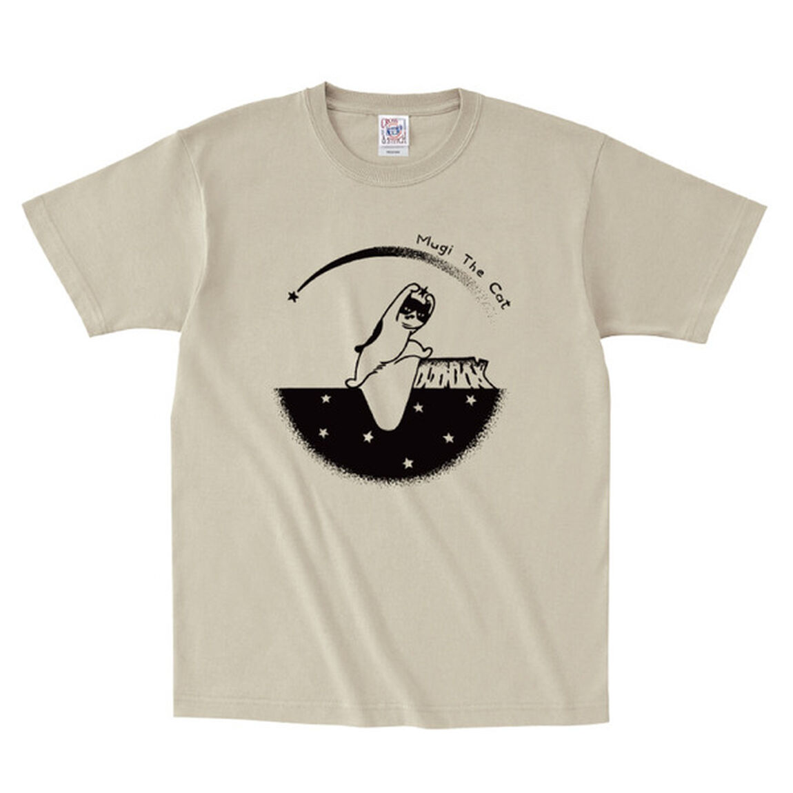 むぎ(猫)／ねっこほって宝物Tシャツ（サンド） XL（その他）