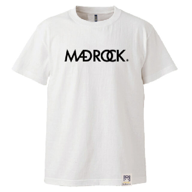 マッドロック ロゴ Tシャツ/ドライタイプ/ホワイト Lサイズ（その他）