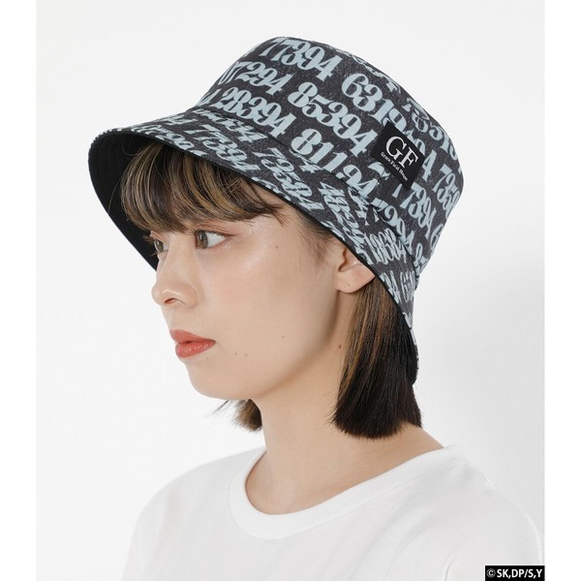 GF リバーシブルバケットハット　BLK FREE（その他）