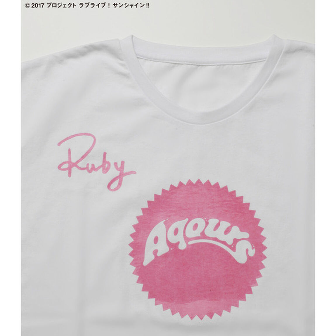 Aqours Sunshine Logo TEE　RUBY Mサイズ（その他）