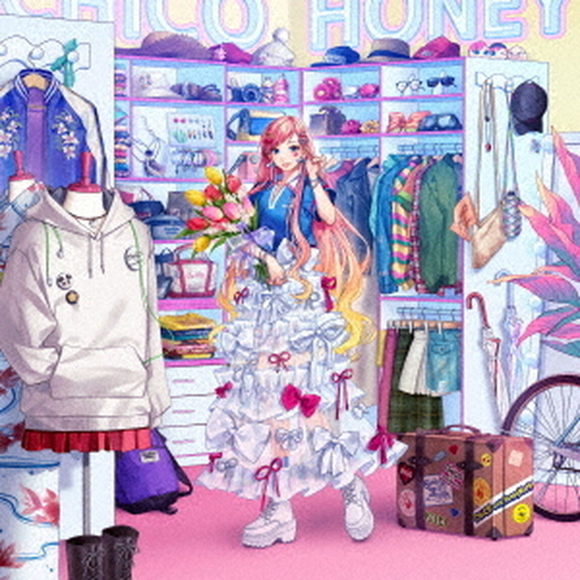 CHiCO with HoneyWorks／i BEST -Singles Collection-（通常盤／2CD）（セブンネット限定特典：アクリルカラビナ型）（ＣＤ）