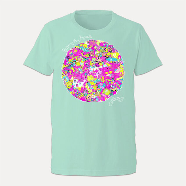Colorful Rebellion Earth Tシャツ - 増田セバスチャン　Ｍサイズ(Reborn-Art Fesitval 2017公式グッズ)（その他）