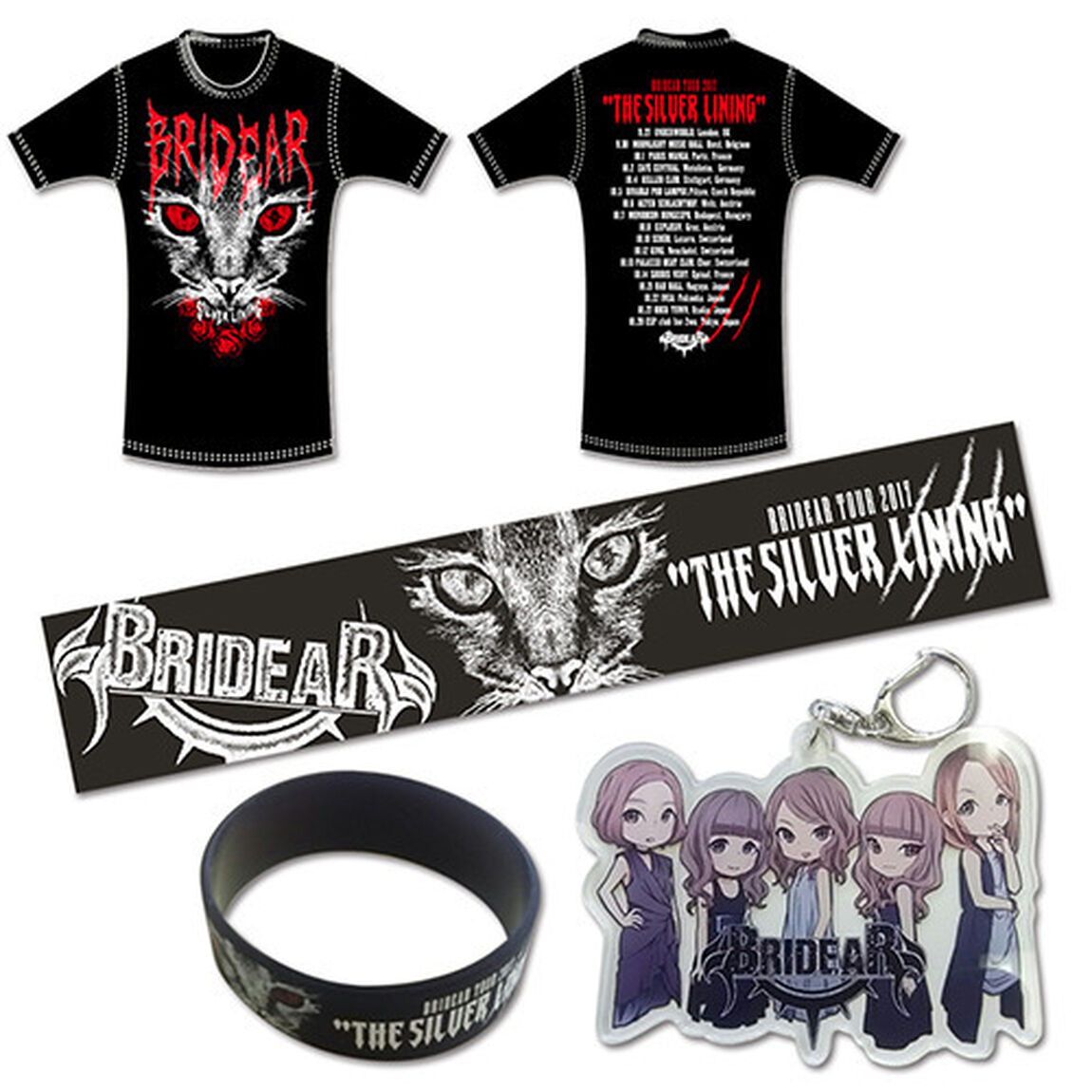【BRIDEAR】TOUR 2017『THE SILVER LINING 』限定グッズセット（Mサイズ）（その他）