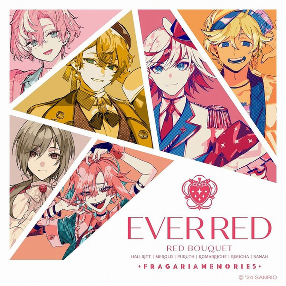 フラガリアメモリーズ（RED BOUQUET）／EVER RED（通常盤／CD）（セブンネット限定特典：アクリルチャームミニキーホルダー）（CDシングル）