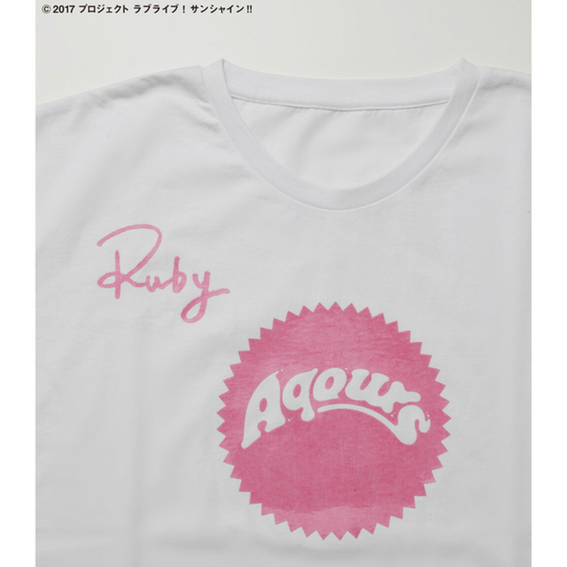 Aqours Sunshine Logo TEE　RUBY XLサイズ（その他）