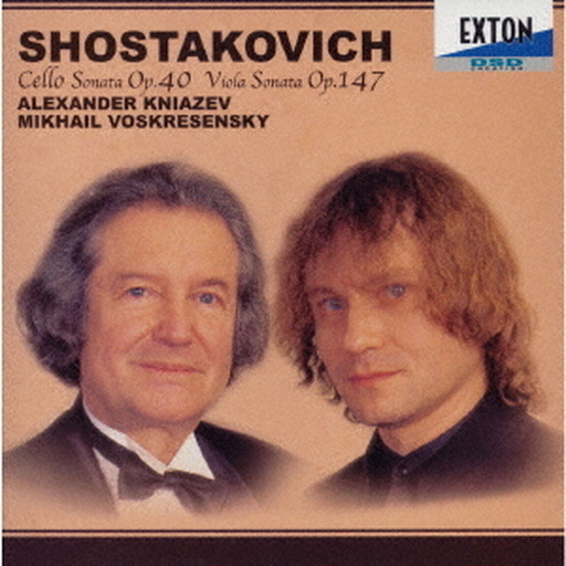 ショスターコヴィチ：チェロ・ソナタ　作品40、ヴィオラ・ソナタ　作品147（ＣＤ）