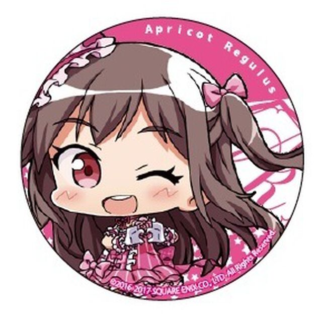 スクールガールストライカーズ トゥインクルメロディーズ SD缶バッジ 上月真央（その他）