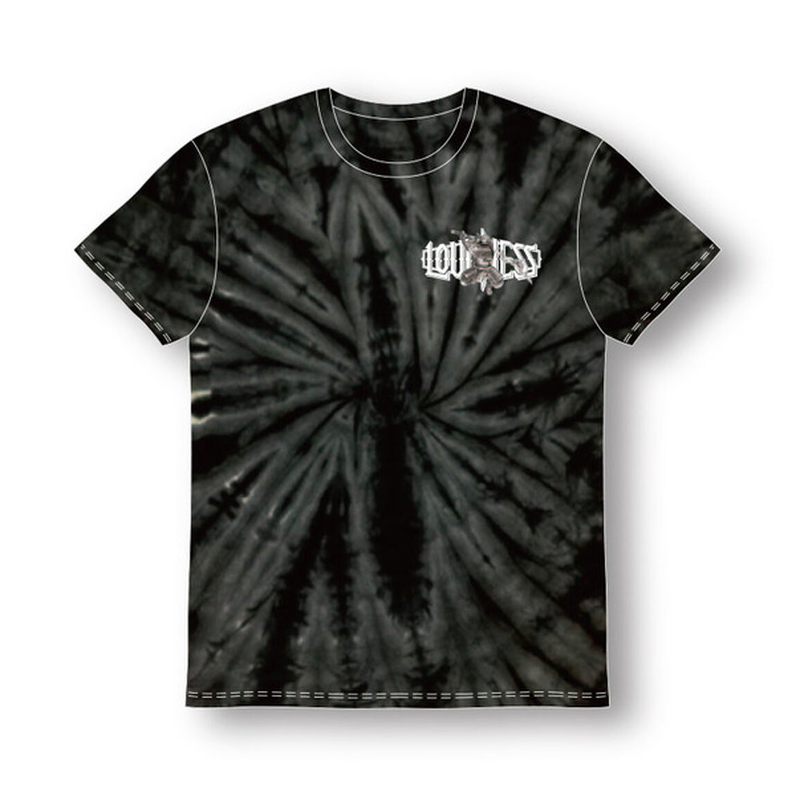 【LOUDNESS】我武者羅Tシャツ／タイダイ　Sサイズ（その他）