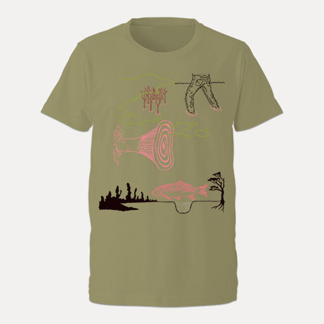 浅瀬の旅行 Tシャツ - 伊藤存　Ｍサイズ(Reborn-Art Fesitval 2017公式グッズ)（その他）