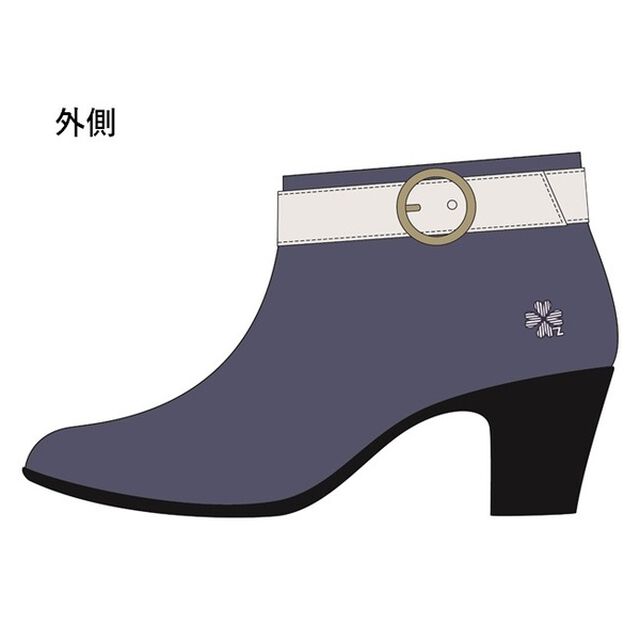 名探偵コナンシューズ　－怪盗キッドシューズ　ショートブーツｖｅｒ．－　２４．５ｃｍ（その他）
