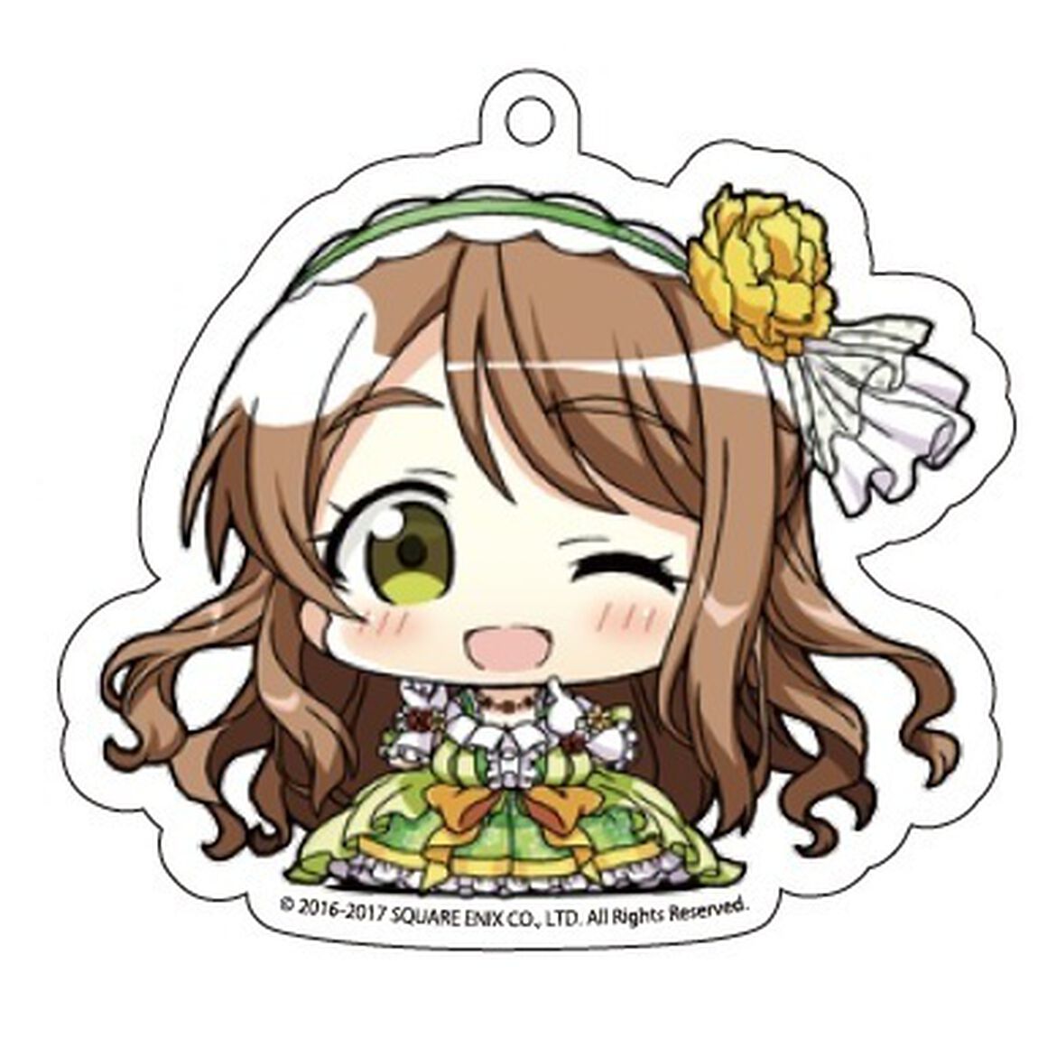 スクールガールストライカーズ トゥインクルメロディーズ SDアクリルキーホルダー 桐原香澄（その他）