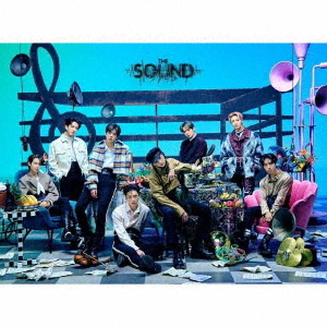 Stray Kids／THE SOUND（初回生産限定盤B／CD+ブックレット）（セブンネット限定特典：オリジナルアクリルチャームミニキーホルダー（全８種の内１種ランダム））（ＣＤ）